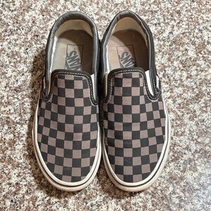 Vans Checker Slip-On Sneakers W 7.5 M 6